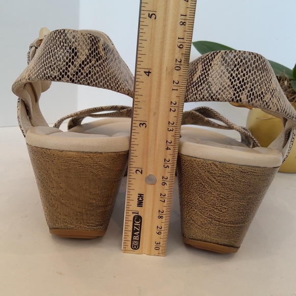 Cole Haan snake print sandals - Picture 12 of 13